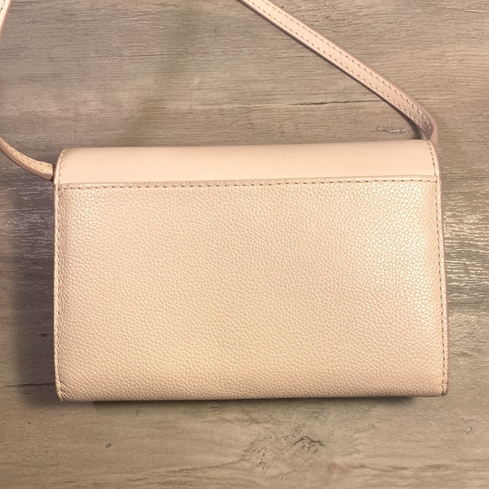 NWOT. Kate Spade Blush Pink Purse with Pearl Detailing. - Picture 6 of 12